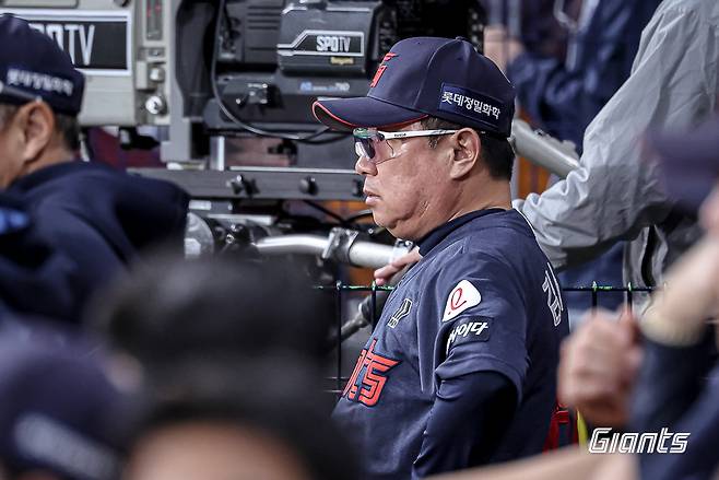 김태형 롯데 자이언츠 감독. /사진=롯데 자이언츠 제공