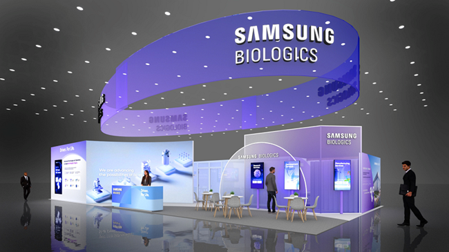 2025 바이오 인터내셔널 컨벤션 삼성바이오로직스 부스 이미지/삼성바이오로직스 제공.