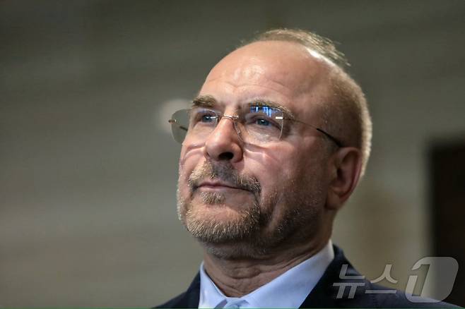 모하마드 바게르 갈리바프 이란 국회의장. 2024.10.12 ⓒ AFP=뉴스1 ⓒ News1 김지완 기자