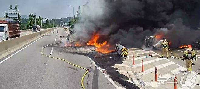 화재 현장. (경기도소방재난본부 제공. 재판매 및 DB 금지) 2025.6.9/뉴스1