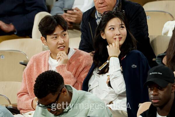 이강인(왼쪽)·박상효 씨. ⓒGettyimagesKorea