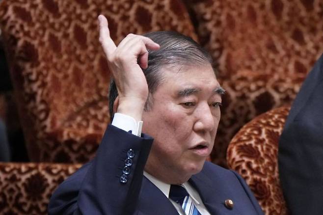 이시바 시게루 일본 총리. AFP연합뉴스