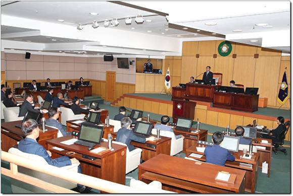 정읍시의회 본회의장  [사진=정읍시의회 ]