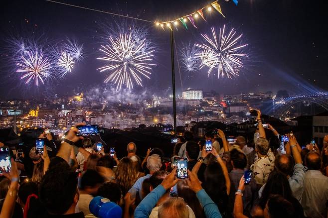 WOW에서의 상 주앙(São João) 축제 현장. (포르투 WOW 한국 홍보 사무소 제공)
