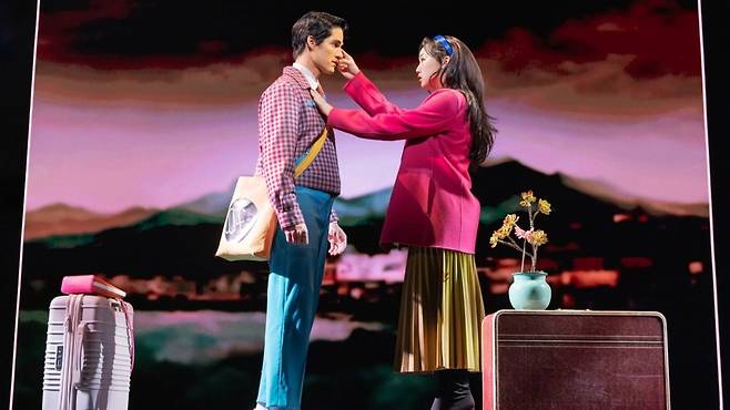 미국 뉴욕 브로드웨이에서 공연 중인 한국 창작뮤지컬 '어쩌면 해피엔딩'. /ⓒ에반 짐머만