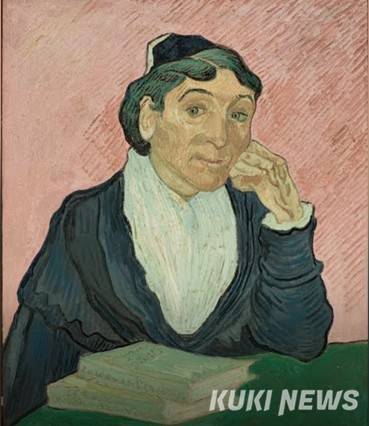 빈센트 반 고흐, 지누 부인, 1889, 상파울루 미술관