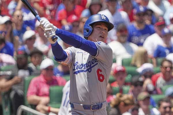 김혜성은 공수 양면에서 활약했다. 사진= AP= 연합뉴스 제공