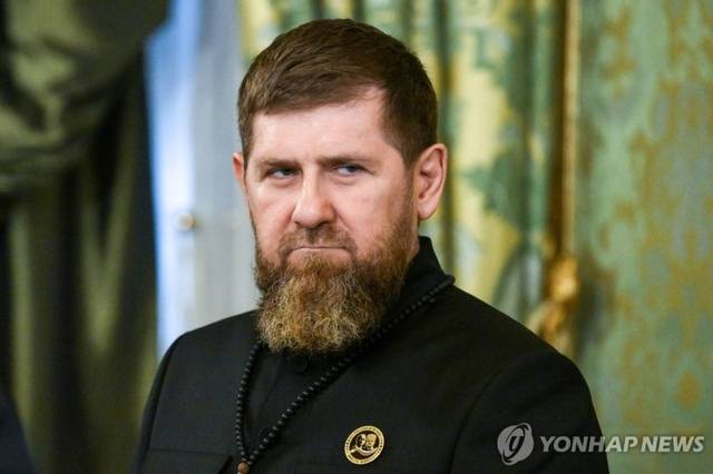 람잔 카디로프 러시아 연방 체첸 공화국 정부 수장. 타스 연합뉴스