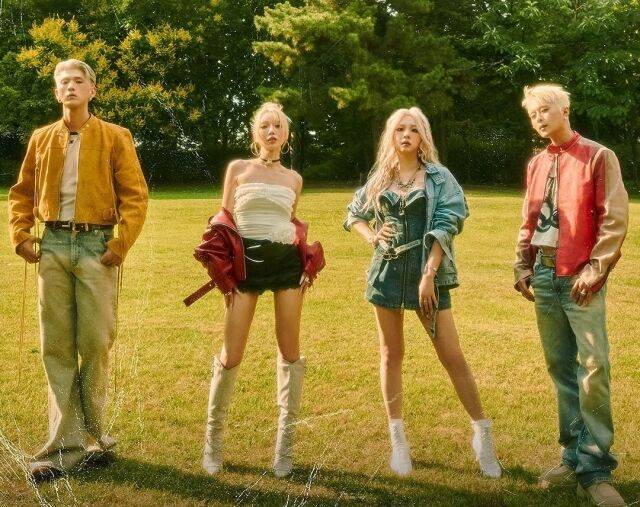 현재 활동중인 혼성 그룹 카드(KARD). / 카드(KARD) 인스타그램 캡처