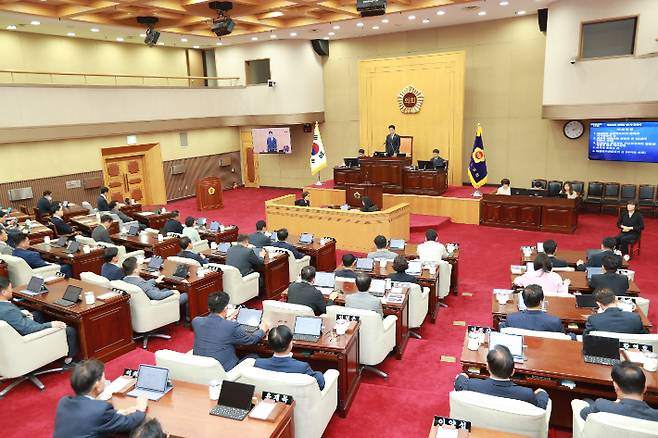 충북도의회 제공