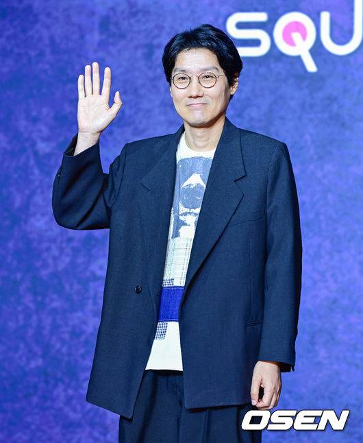 [OSEN=지형준 기자] 9일 오전 서울 용산구 서울드래곤시티에서 넷플릭스 시리즈 '오징어 게임' 시즌3 제작발표회가 열렸다.