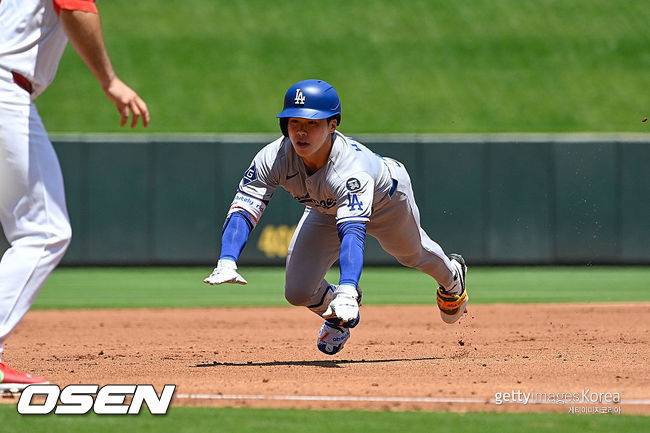 [사진] LA 다저스 김혜성. ⓒGettyimages(무단전재 및 재배포 금지)