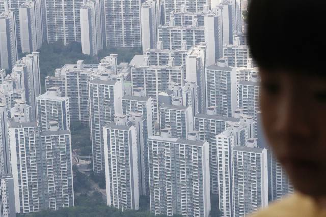 서울 시내 아파트 전경. 연합뉴스