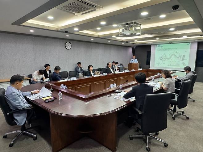 '임진각 평화곤돌라 스카이워크 기본 및 실시설계 용역' 착수보고회 장면 Ⓒ파주시청 제공