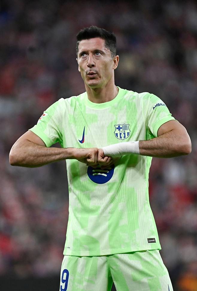 로베르트 레반도프스키. AFP