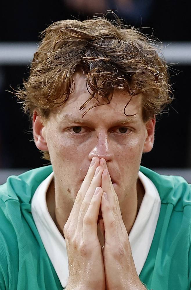 얀니크 신네르.  파리 | 로이터연합뉴스