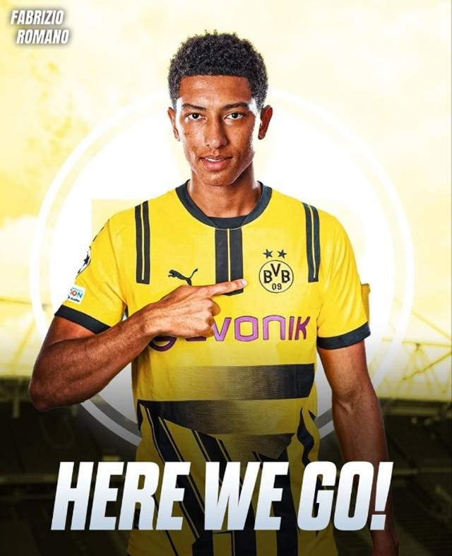도르트문트 입단을 눈앞에 둔 조브 벨링엄. /사진=파브리시오 로마노 SNS