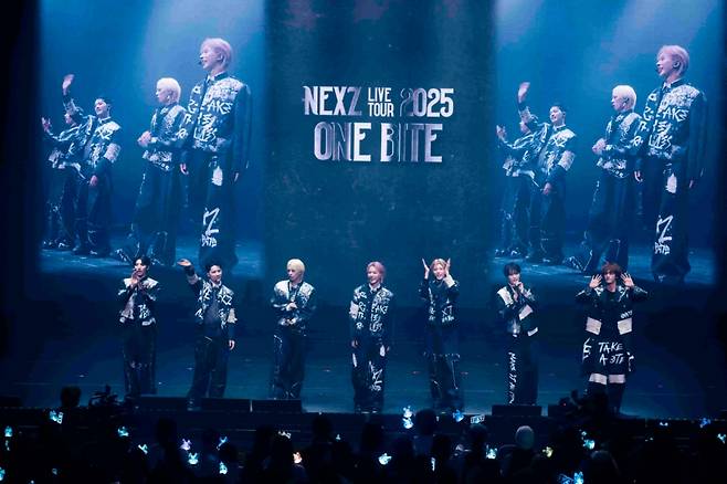 NEXZ 라이브 투어 가나가와 공연 이미지 /사진제공=JYP엔터테인먼트