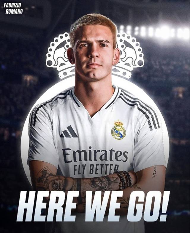 프랑코 마스탄투오노의 합성 사진. /사진=파브리시오 로마노 SNS