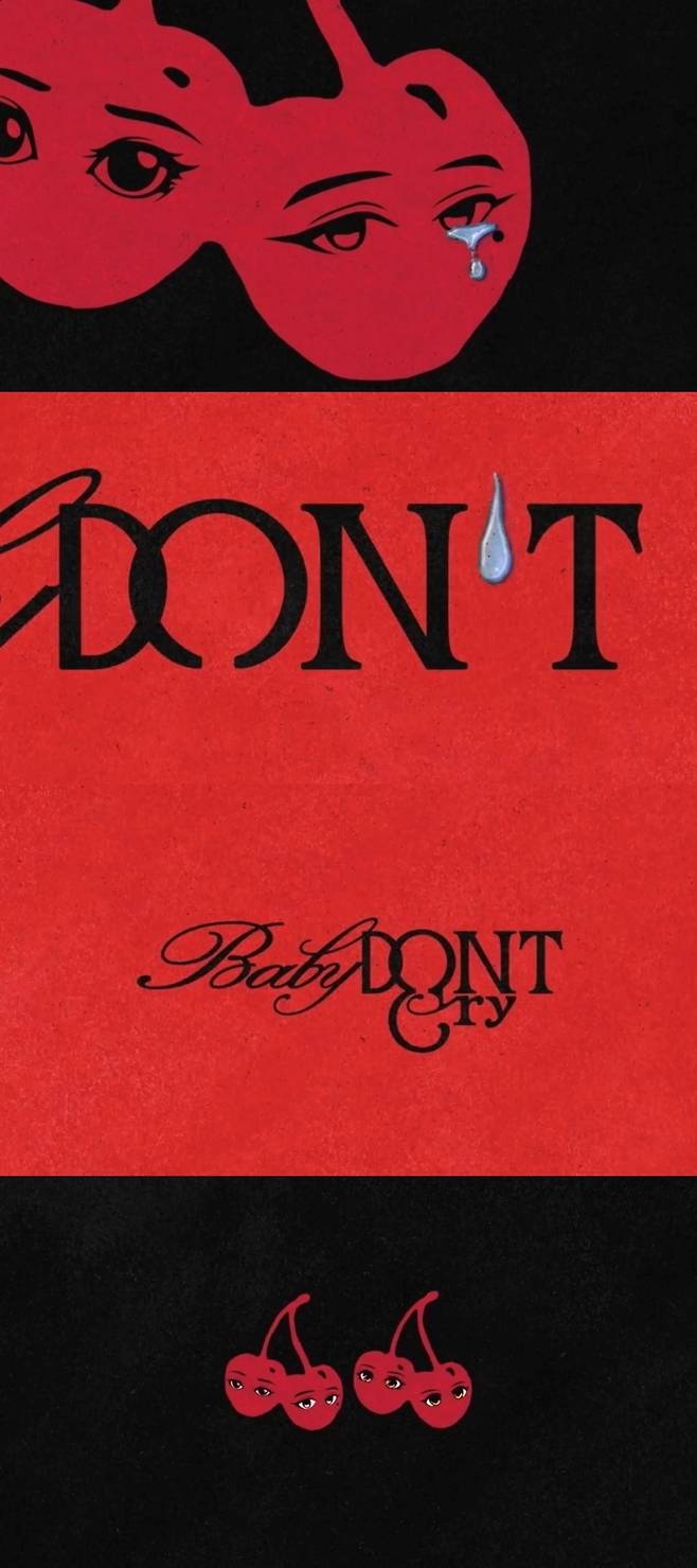 피네이션 첫 걸그룹 ‘베이비 돈 크라이’ 로고 모션. 사진ㅣ피네이션