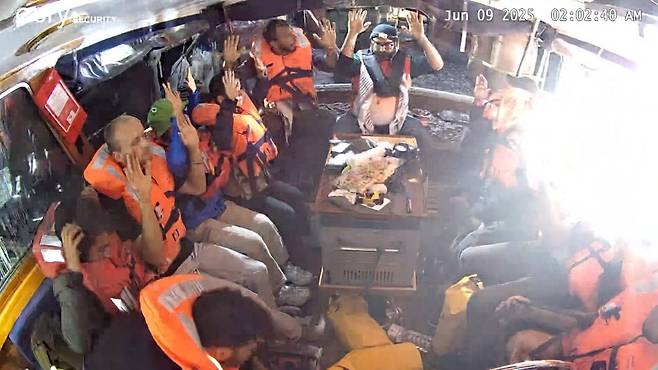 매들린호 나포 [자유선단연합 제공. 재판매 및 DB 금지]