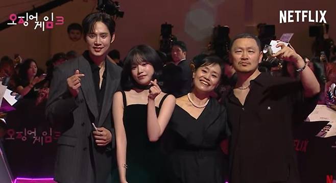 '오징어 게임' 시즌3 쇼케이스: 오징어 게임 메모리얼 [넷플릭스 유튜브 생중계 캡처. 재판매 및 DB 금지]
