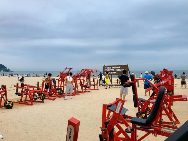 해운대해수욕장 프로모션존. 해운대구청 제공