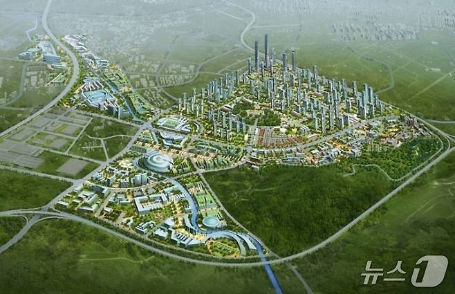 평택 브레인시티 조감도(네이버 블로그 캡처)