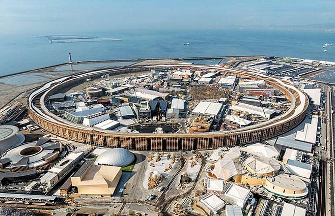 그랜드 링 전체 모습. /2025 오사카 엑스포 홈페이지