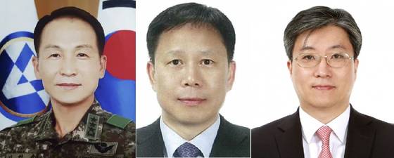 왼쪽부터 안보실 1·2·3차장 물망에 오른 김현종 전 지상작전사령부 참모장, 임웅순 캐나다 대사, 김희상 외교부 경제외교조정관. 중앙포토·외교부
