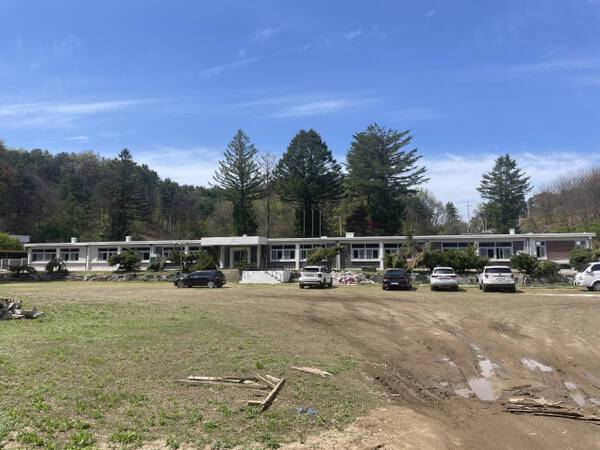 경기도교육청학생교육원 임시 이전사무실 전경. 경기도교육청 제공