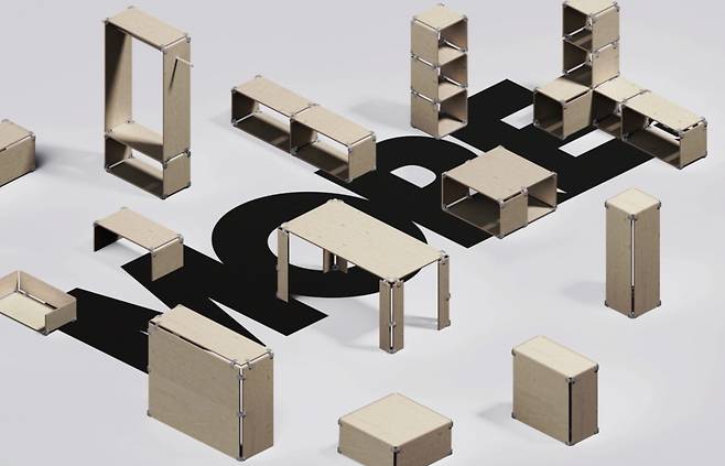 모어 커넥터를 통해 구성할 수 있는 주요 가구 제품군 /사진=모어시스템즈