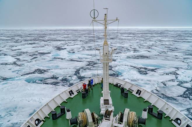 해양 전문 인력 육성·지원을 비롯해 북극항로를 개척하겠다는 이재명 대통령의 후보 시절 공약에 대해 업계가 기대하는 분위기이지만 다양한 보완책이 마련돼야 한다는 목소리도 있다. 사진은 기사 내용과 관련 없음. /사진=클립아트코리아