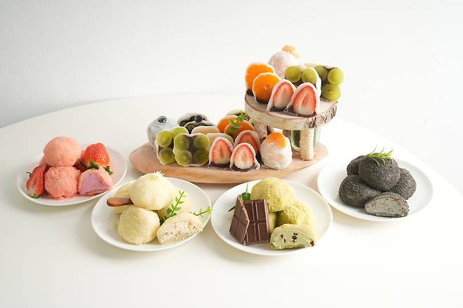 아란푸드랩의‘떡이당’과일모찌와 크림모찌