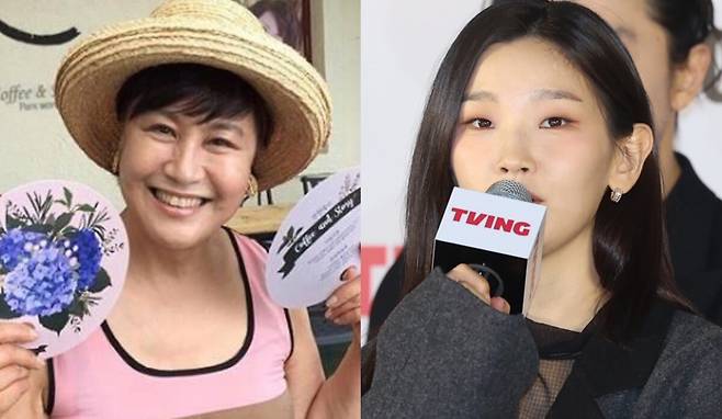 배우 박소담과 박원숙이 6촌 친척 관계라는 사실이 뒤늦게 알려졌다. 박원숙 인스타그램, 세계일보 자료사진