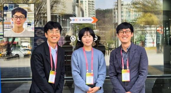 왼쪽부터 떤 하오 람(Lam Tan Hao·1저자·한국화학연구원) 박사후 연구원, 오동엽(교신저자·인하대) 교수, 김효정 선임연구원 (교신저자·한국화학연구원), 박제영 교수 (교신저자·서강대). 서강대 제공