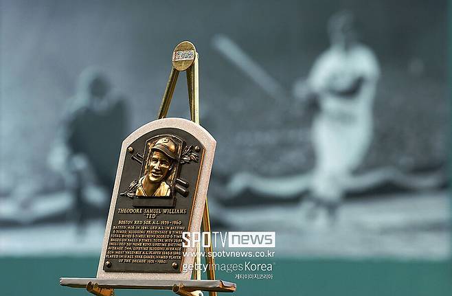 ▲ 테드 윌리엄스 기념비