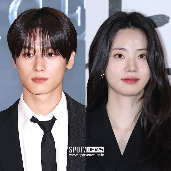 ▲ 더보이즈 주연(왼쪽), 신시아. ⓒ곽혜미 기자