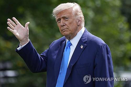 트럼프 미국 대통령 [AP 연합뉴스 자료사진 재판매 및 DB금지]