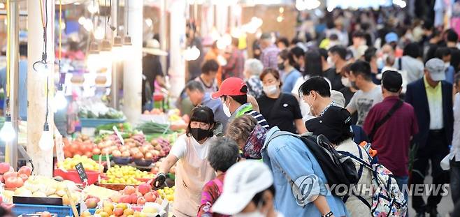 제주시 오일장 [연합뉴스 자료사진]