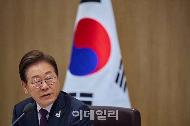이재명 대통령이 10일 서울 용산 대통령실에서 열린 국무회의에서 발언하고 있다.(사진=뉴시스)