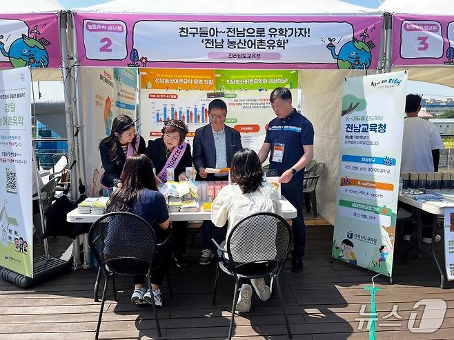 전남학생교육수당 '공생의 경제교실' 운영 모습(전남교육청 제공, 재판매 및 DB금지)