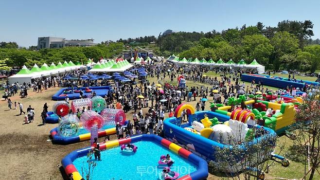 공룡대축제 잔디광장 주무대/사진-전남도