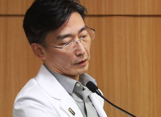 이국종 국군대전병원장. 연합뉴스