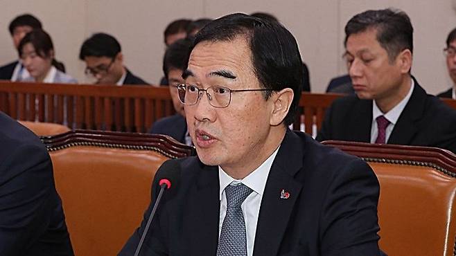 조명균 전 통일부 장관 ⓒ연합뉴스