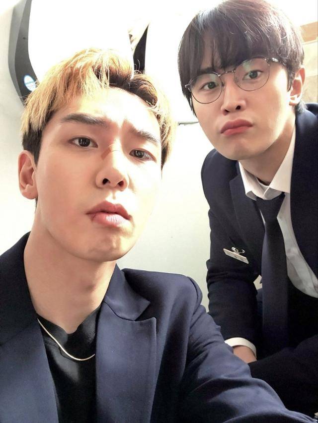 임현태와 김도완은 작품으로 인연을 맺고 여전히 친분을 이어가고 있다. 본인 제공