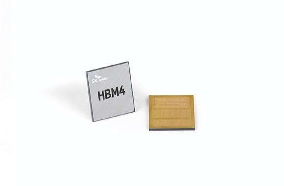 SK하이닉스 HBM4 12단 샘플 [사진=SK하이닉스]