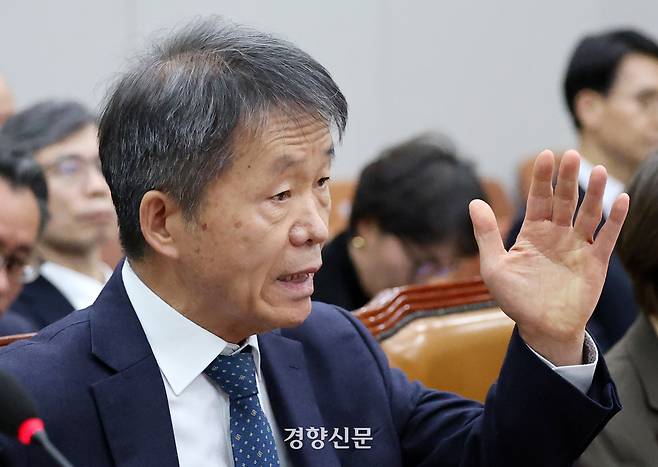 김용원 국가인권위 상임위원. 박민규 선임기자