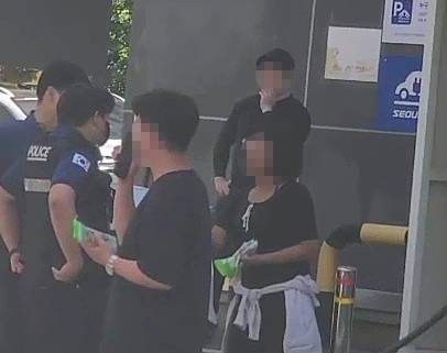 경찰 출동 당시 모습. 연합뉴스