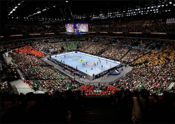 사진 챔피언스리그가 열리는 핸드볼 경기장, 사진 출처=유럽핸드볼연맹
